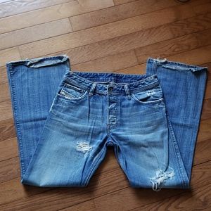 Mens Diesel distressed Jeans